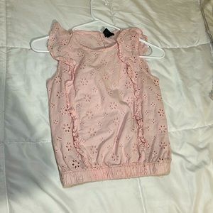 Forever 21, flower design holes blouse